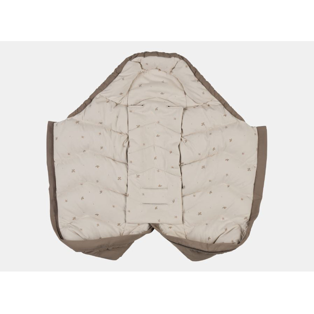 Voksi Move, Car Seat Footmuff – Walnut-Clover
