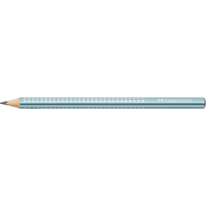 Faber-Castell, Jumbo sparkle blyant i ocean metallic