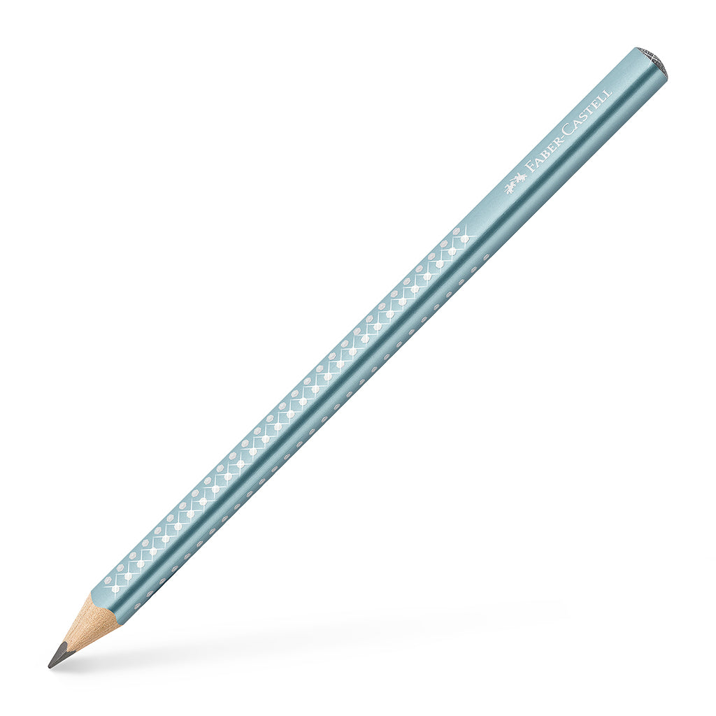Faber-Castell, Jumbo Sparkle Pencil - Ocean Metallic