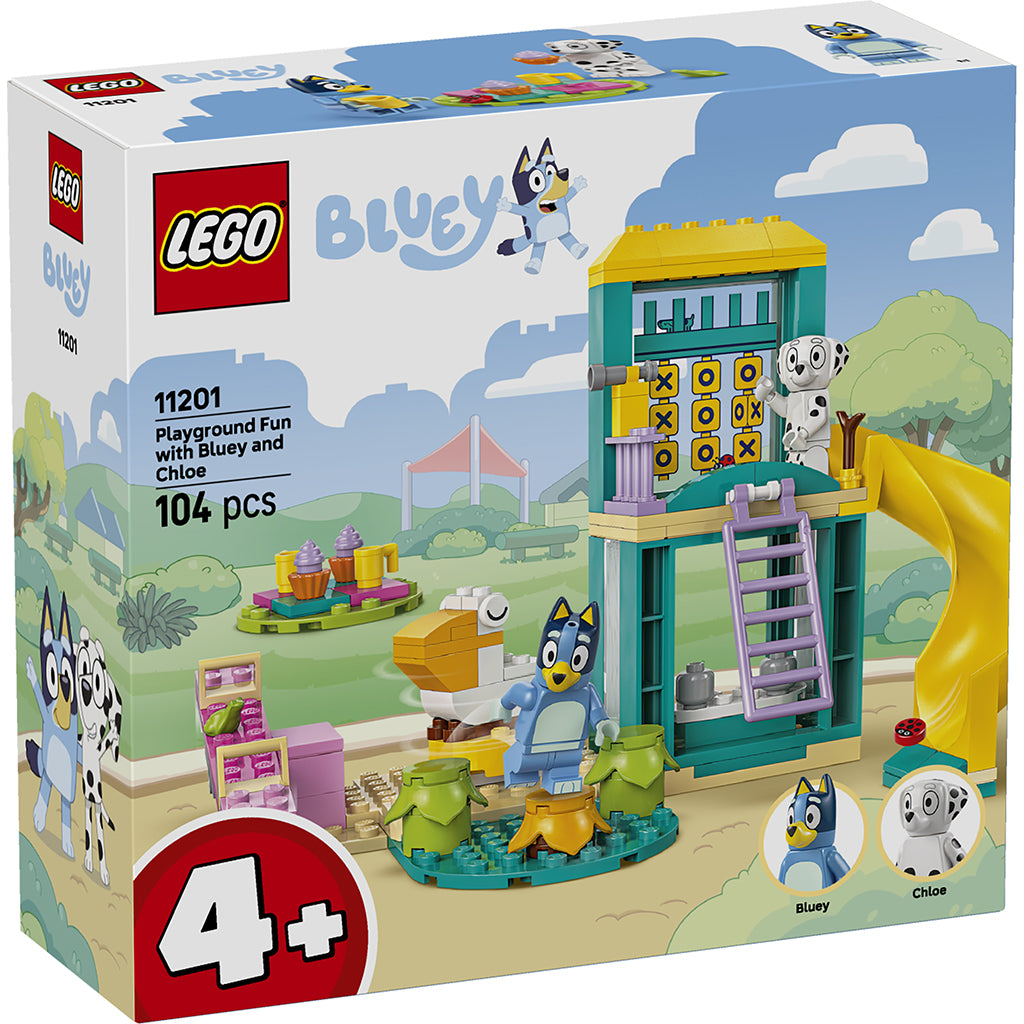 LEGO® 4+ Berry, Sjov på legepladsen med Bluey og Chloe