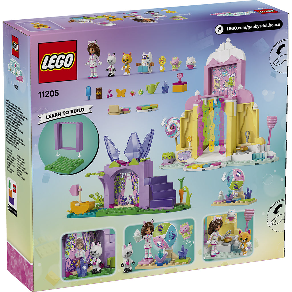 LEGO® Gabby’s Dollhouse, Gane-guf-bjerget og Kattehaven