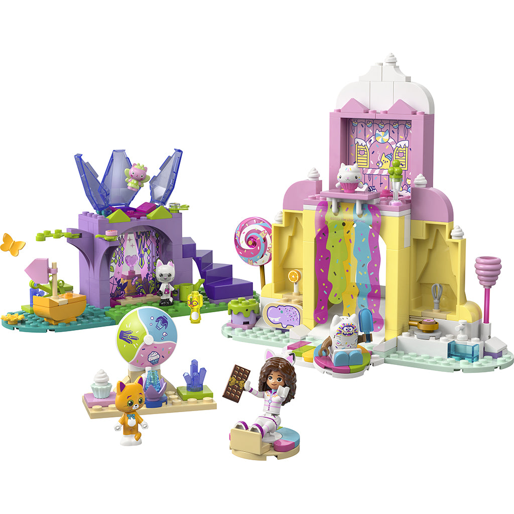 LEGO® Gabby’s Dollhouse, Gane-guf-bjerget og Kattehaven