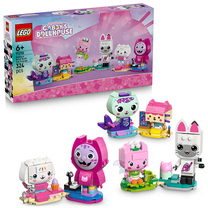 LEGO® Gabbys dukkehus - Gabbys klodsbyggede kattevenner