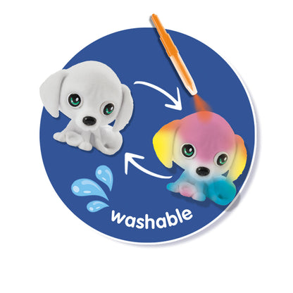 SES Creative Puffy Markers – Decorate 3 Adorable Puppies