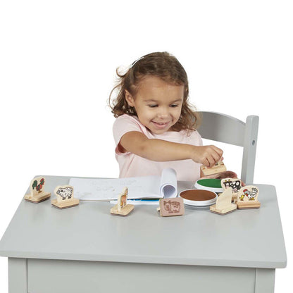 Melissa &amp; Doug My First Stamp Set, Farm Animals