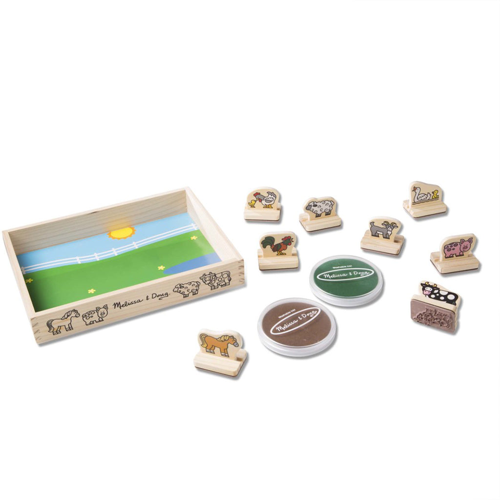 Melissa &amp; Doug My First Stamp Set, Farm Animals