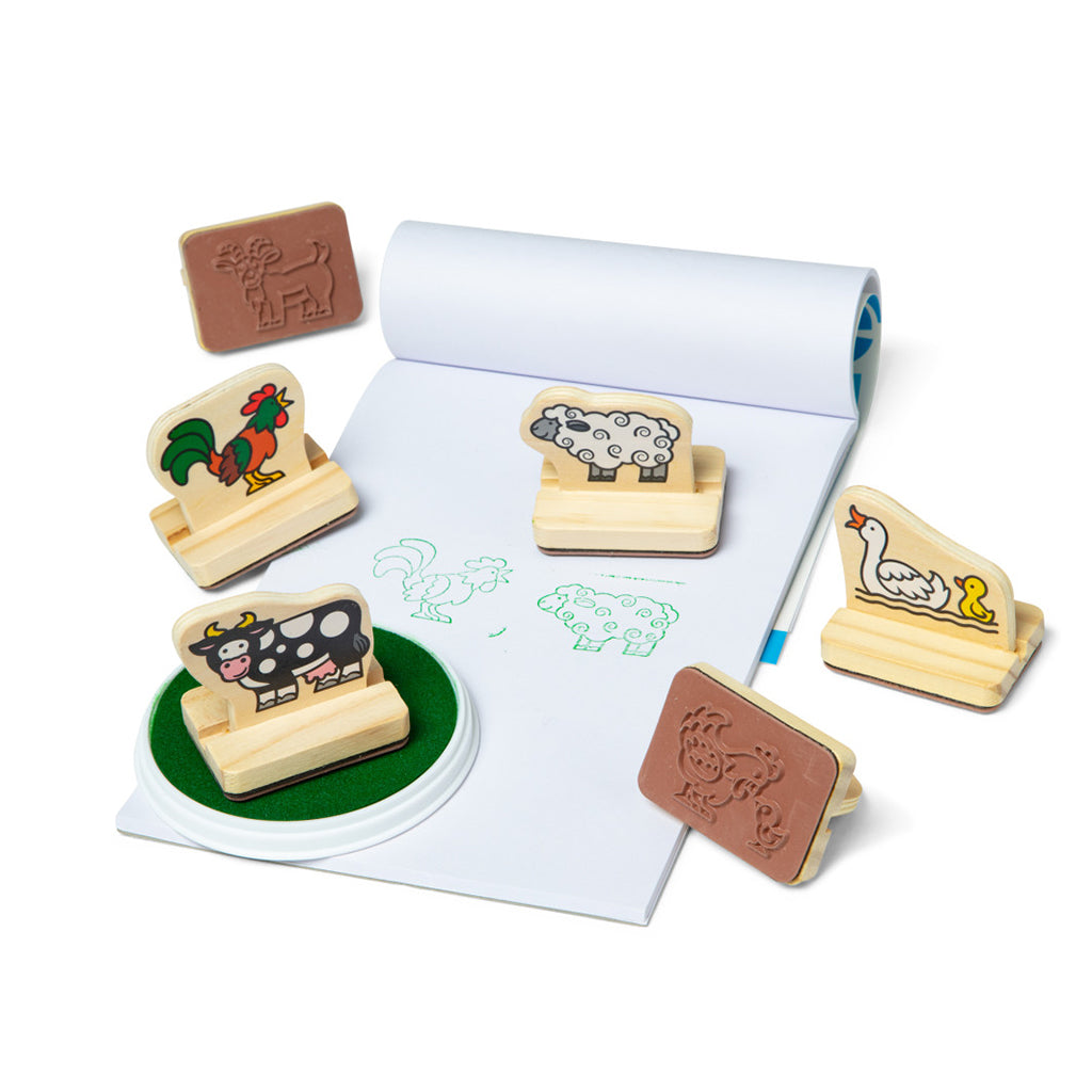 Melissa &amp; Doug My First Stamp Set, Farm Animals