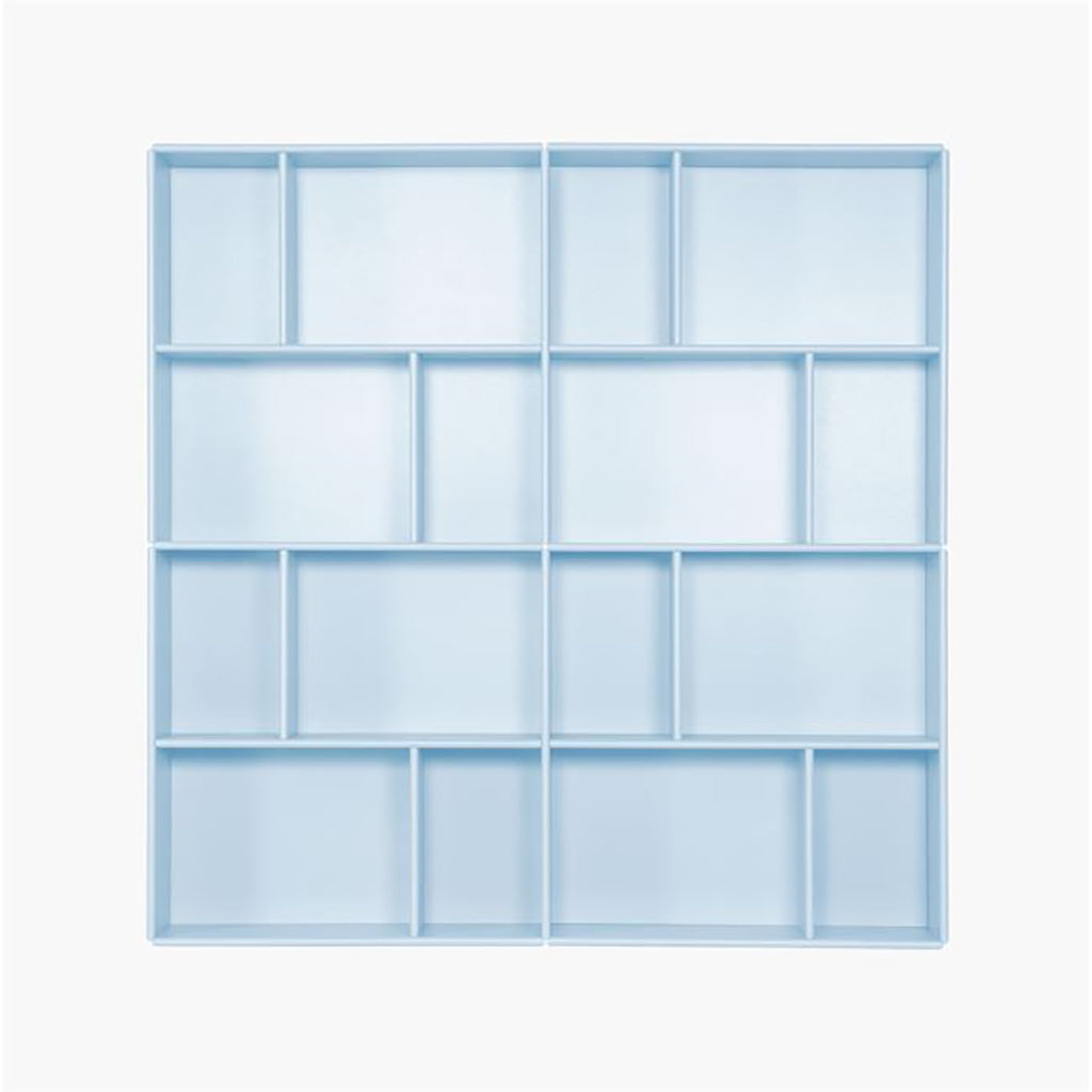 By Aulum Bronx Wall Shelf, Depth 23 or 33 cm - Himalayan Blue