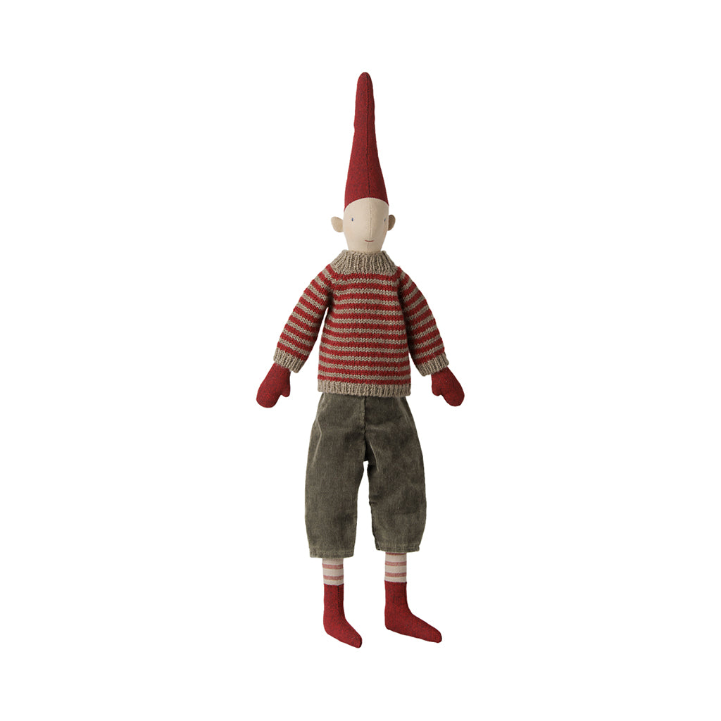 Maileg Pixy, Size 3, Boy – Striped Knitted Sweater