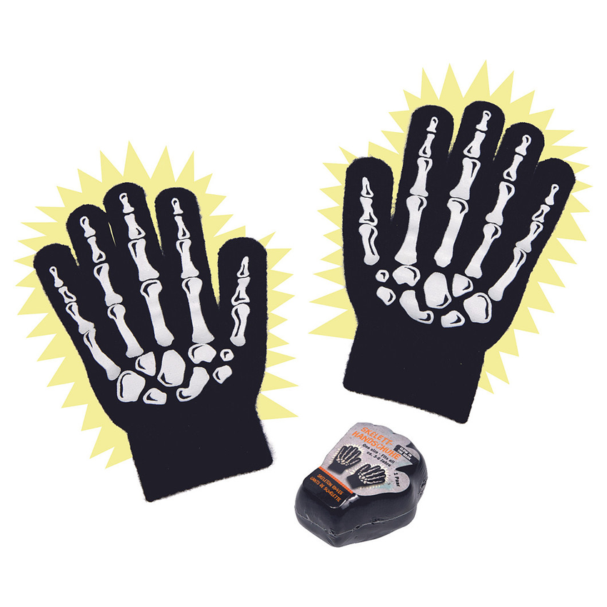 Spiegelburg Wild+Cool skeletthandsker, one size