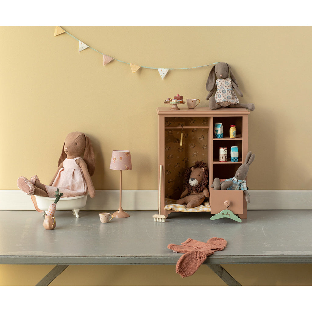 Maileg Rabbit Size 3, Brown - Dress and Shoes