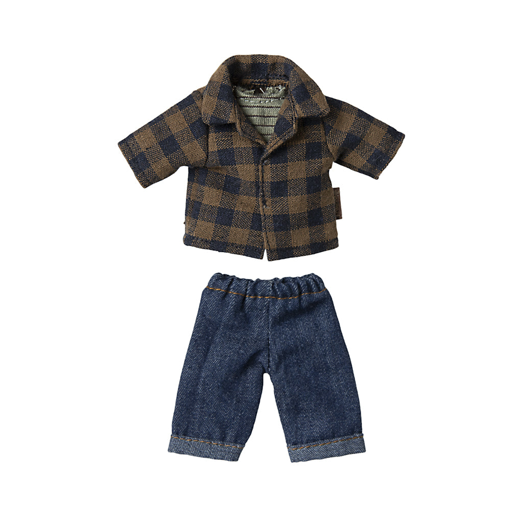 Maileg Dad Mouse - Light Brown