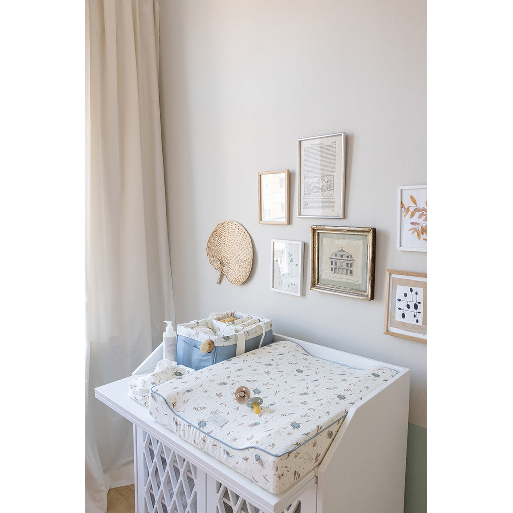 Cam Cam Organic Muslin Cloths, Set of 3 - Sea Garden