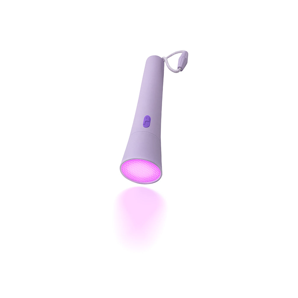 Lalarma Rechargeable Flashlight – Purple