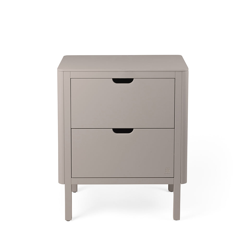 Sebra Wooden Changing Table, 2-in-1 Design with Drawers - Jetty Beige