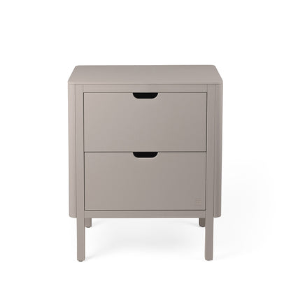 Sebra Wooden Changing Table, 2-in-1 Design with Drawers - Jetty Beige