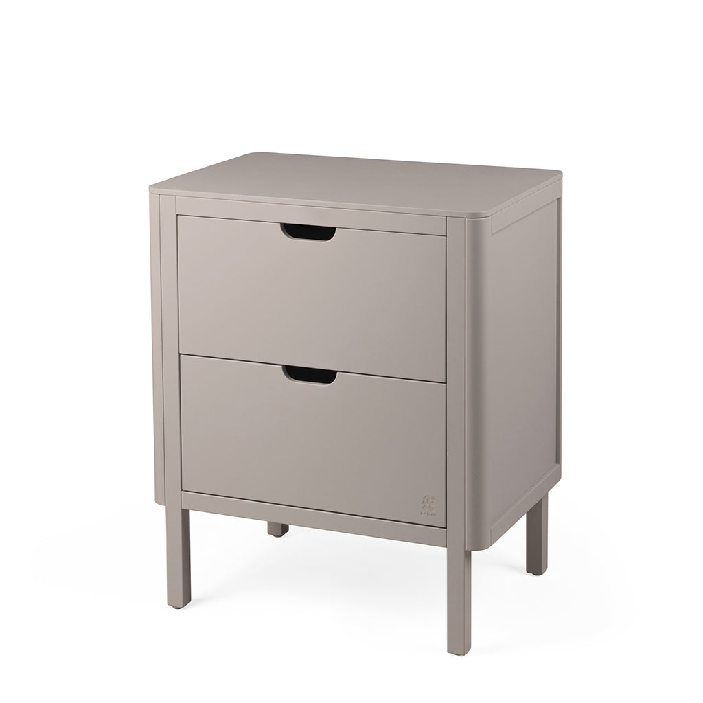 Sebra Wooden Changing Table, 2-in-1 Design with Drawers - Jetty Beige