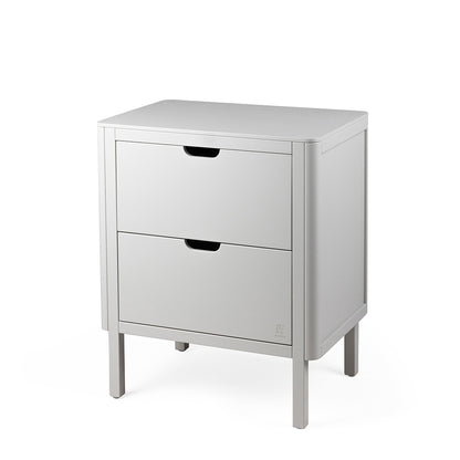 Sebra Wooden Changing Table, 2-in-1 Design with Drawers – Stone