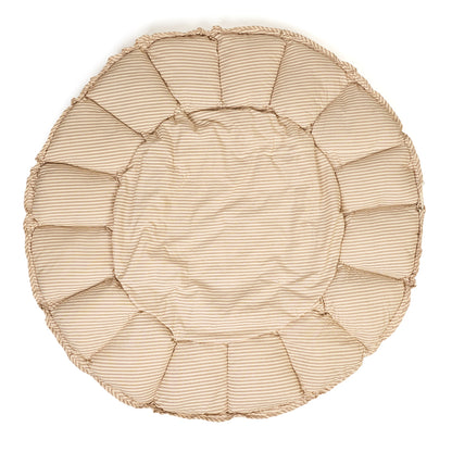 Play&amp;Go Bloom, 3-in-1 Baby Blanket, Organic - Stripes Brown