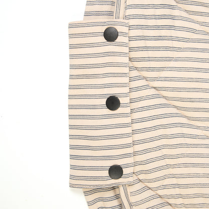 Play&amp;Go 2-in-1 Baby Blanket, Organic - Stripes Blue