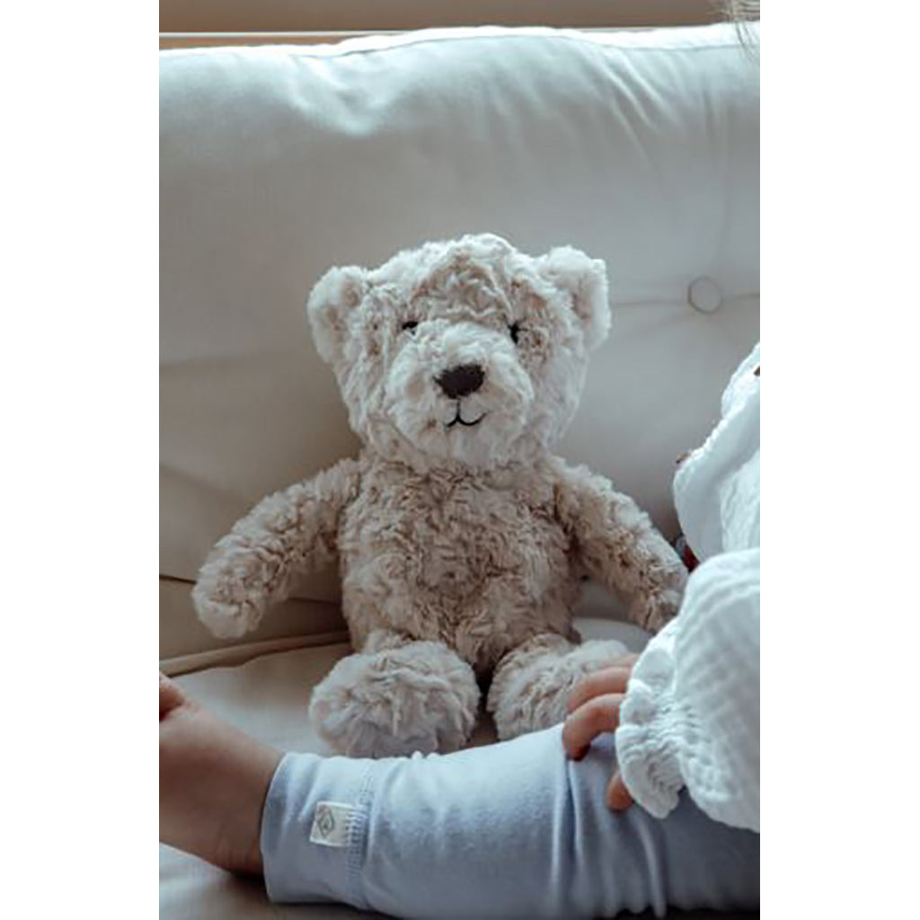 Flow Amsterdam Heartbeat Sound Plush Toy with Rechargeable Battery, Lou - Beige