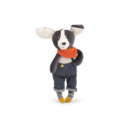 Moulin Roty tøjdyr, Hunden Puce 26 cm - Puce &amp; Pilou