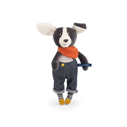 Moulin Roty tøjdyr, Hunden Puce 26 cm - Puce &amp; Pilou