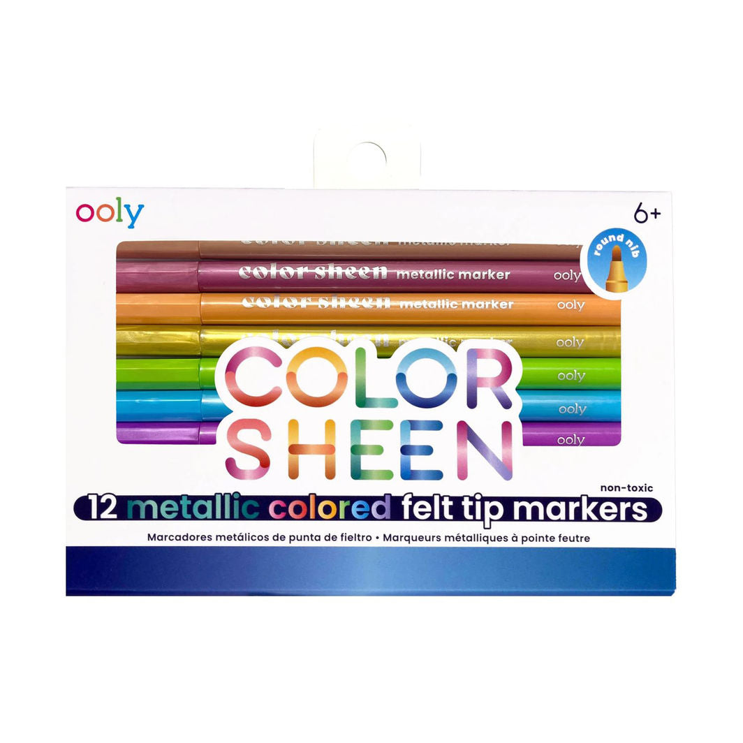 Ooly Tuscher 12 stk - Color Sheen Metallic