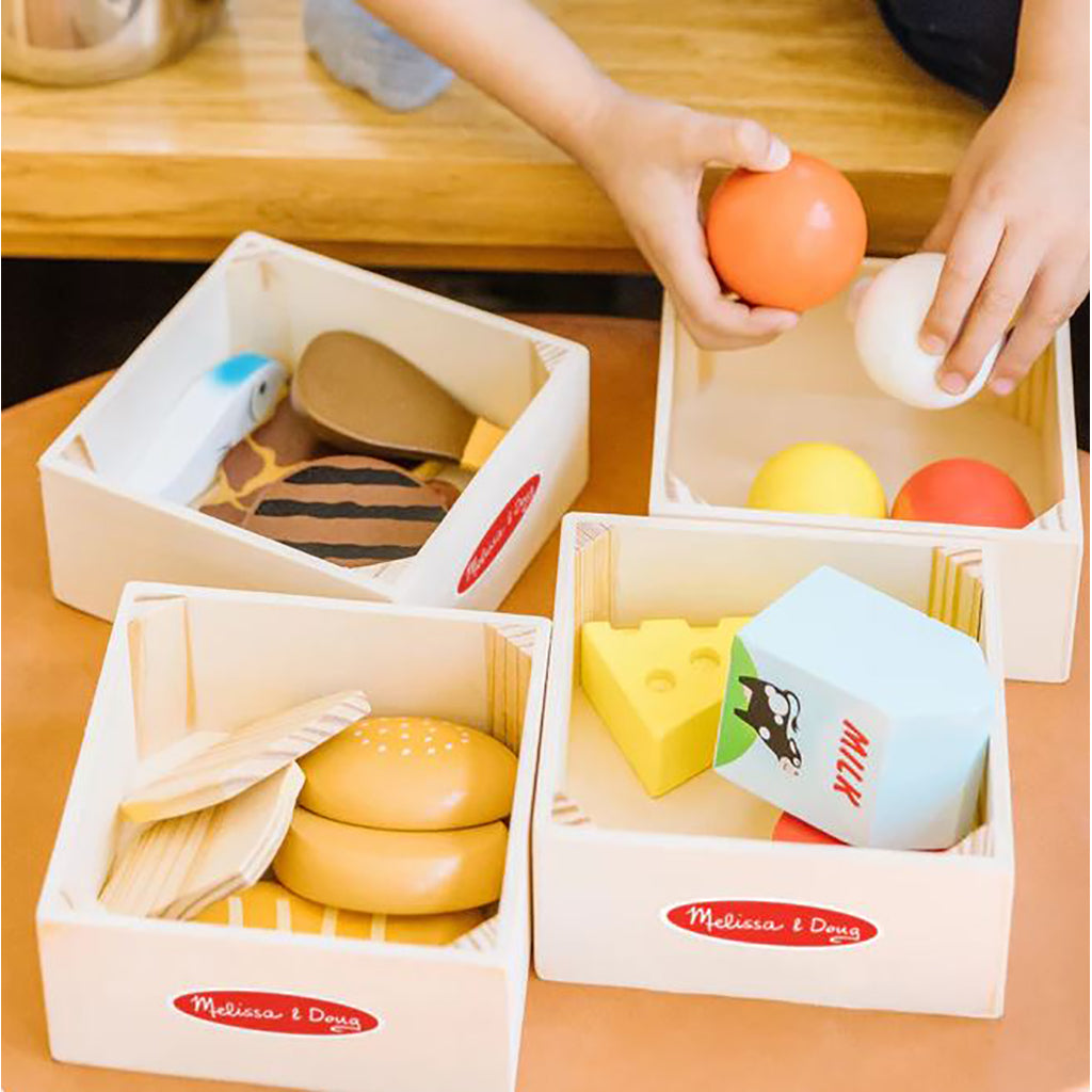 Wooden Play Food Starter Set