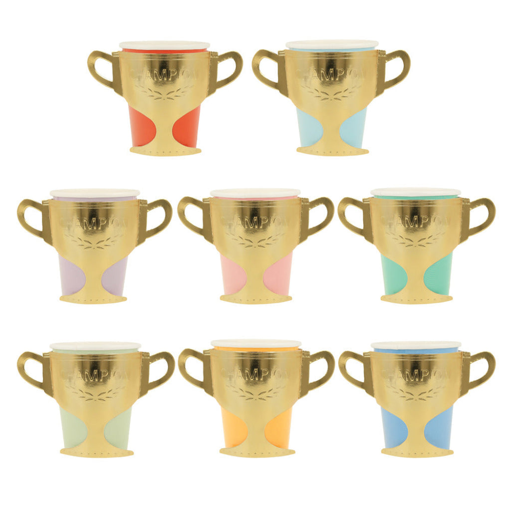 Meri Meri papkrus, Pokaler, Champion - 8 stk