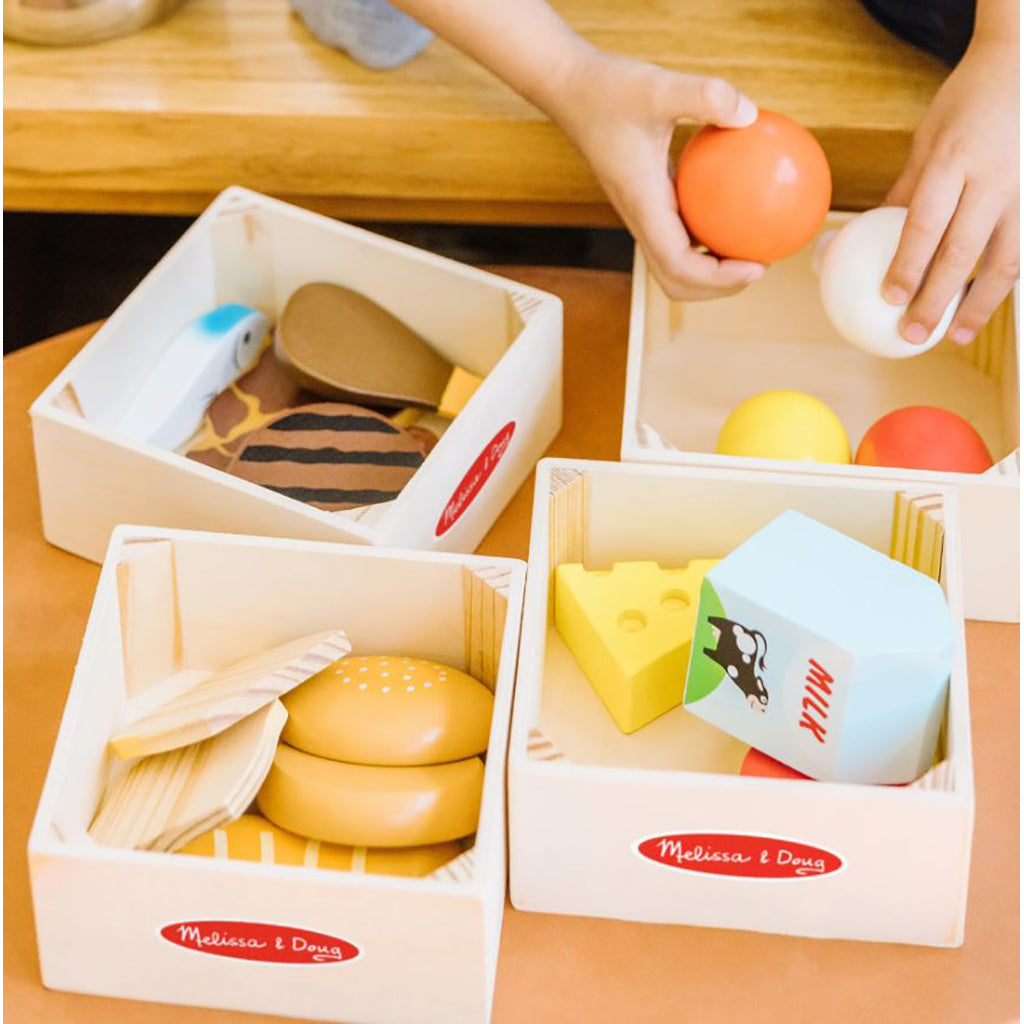 Wooden Play Food Starter Set