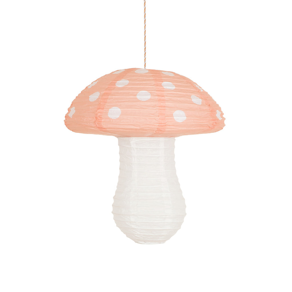 Meri Meri lanterne i rispapir, Mushroom, 3-pak