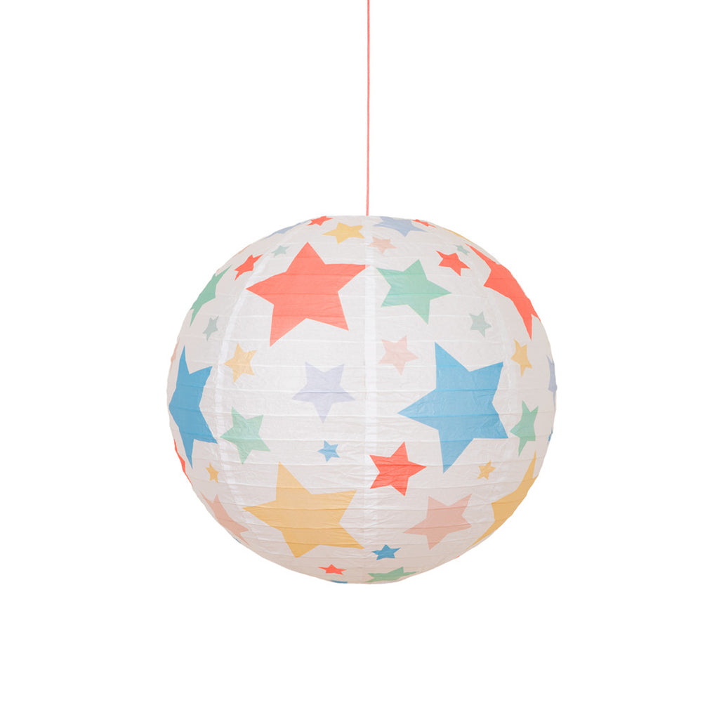Meri Meri lanterne i rispapir, Stars and stripes, 3- pak - UDEN LYSKILDE