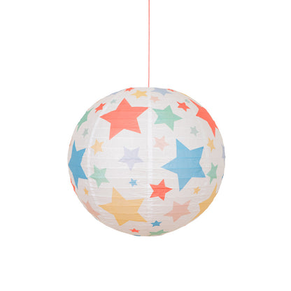Meri Meri lanterne i rispapir, Stars and stripes, 3- pak - UDEN LYSKILDE