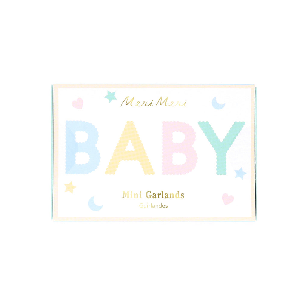 Meri Meri mini guirlande, Baby mini matchbox - 0.6 meter