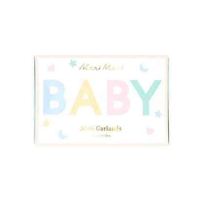Meri Meri mini guirlande, Baby mini matchbox - 0.6 meter
