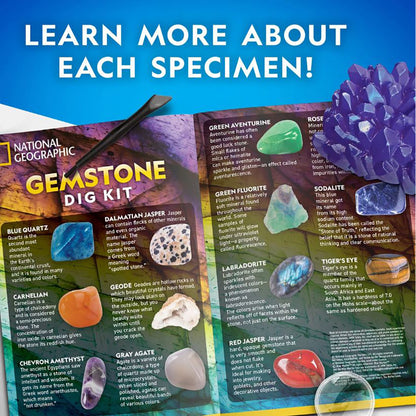 National Geographic, Excavation Kit - Jumbo Gemstone