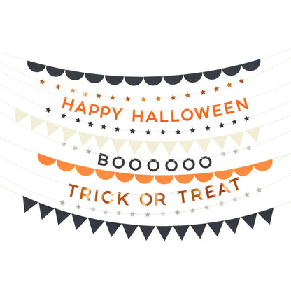 Meri Meri guirlande, Halloween garlands, 10 stk - 1.8 meter