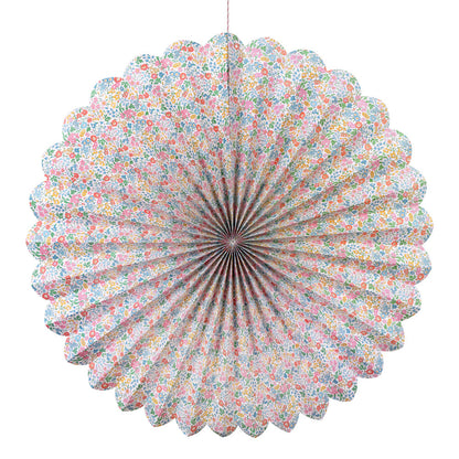 Meri Meri x Liberty Paper Fans, 3 pcs