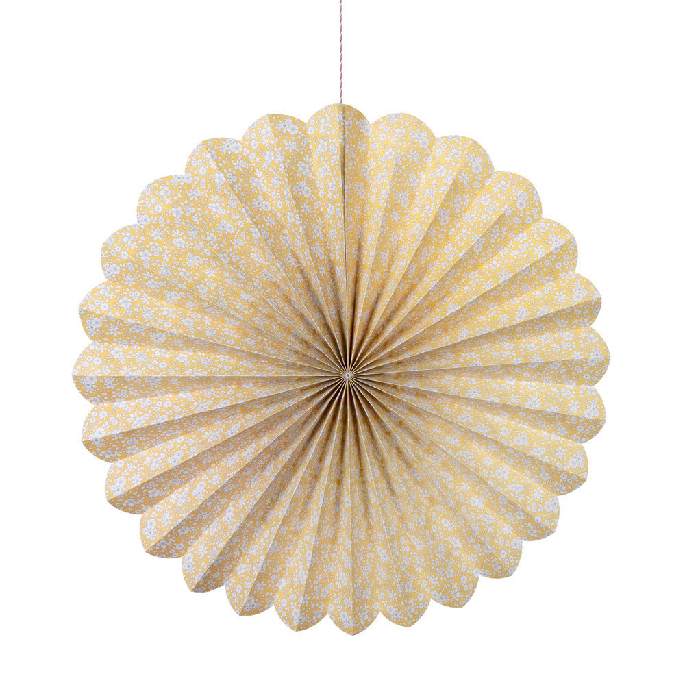 Meri Meri x Liberty Paper Fans, 3 pcs