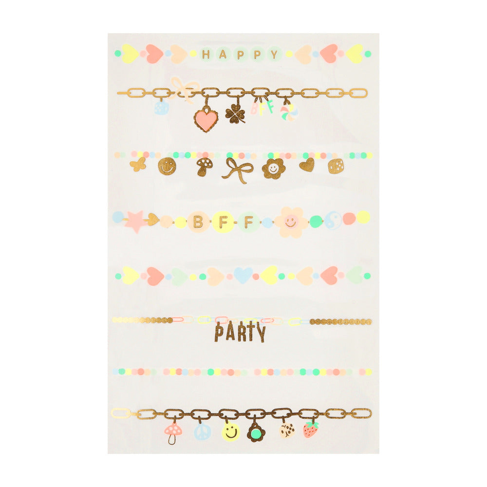 Meri Meri Tattoos, Bracelets