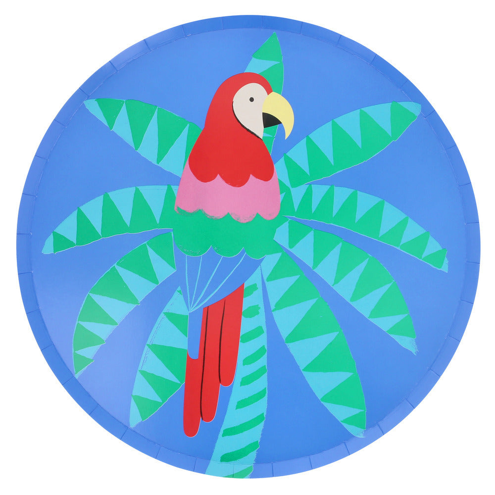 Meri Meri Paper Plates Jungle 8 pcs.