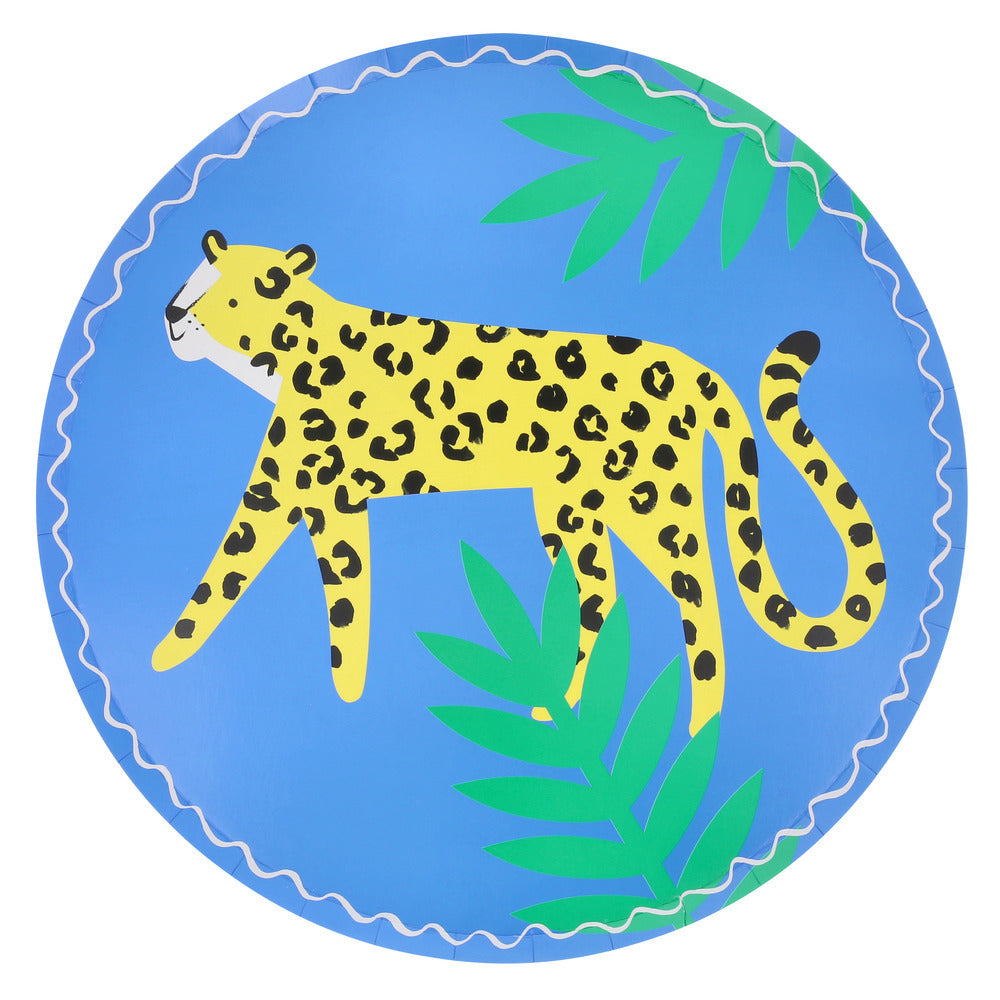 Meri Meri Paper Plates Jungle 8 pcs.