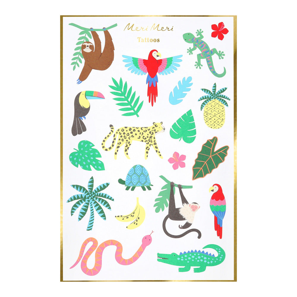Meri Meri Tattoos, Jungle