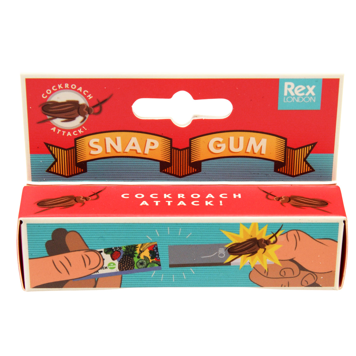 Rex London, Snap Gum trick til sjov joke