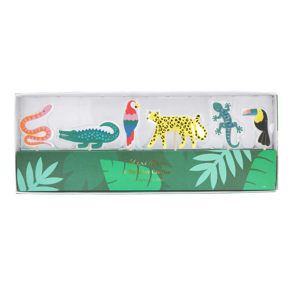 Meri Meri Cake Candles, Jungle