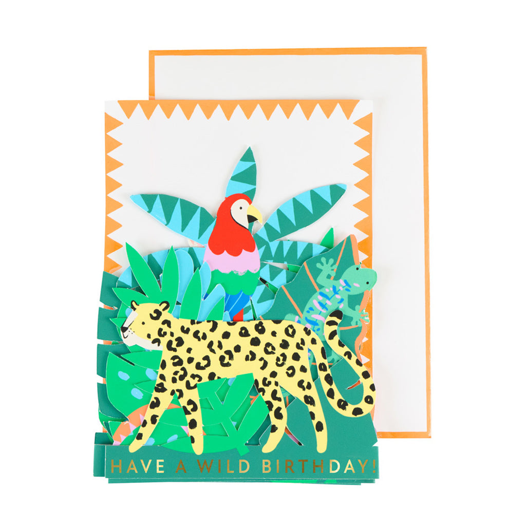 Meri Meri Birthday Card, Jungle