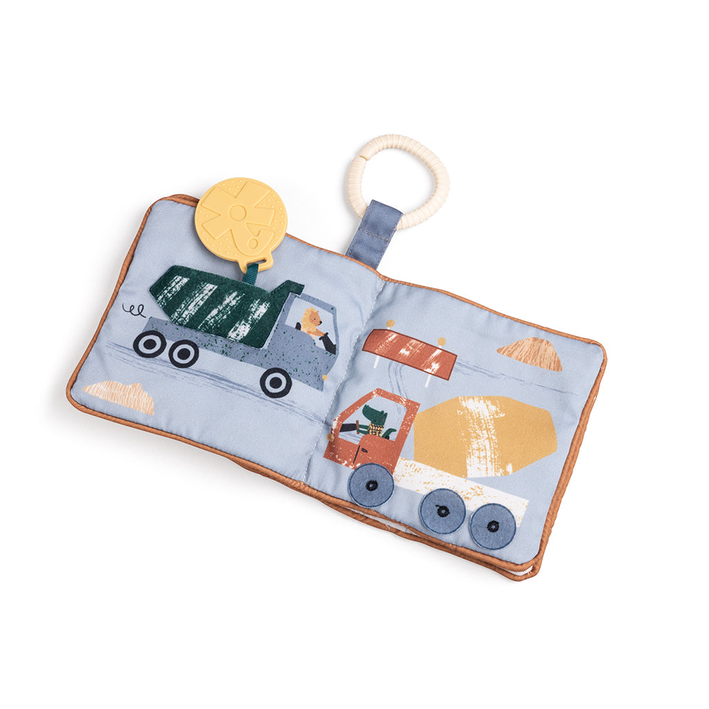 Sebra Activity Book, Fabric - Busy Builders