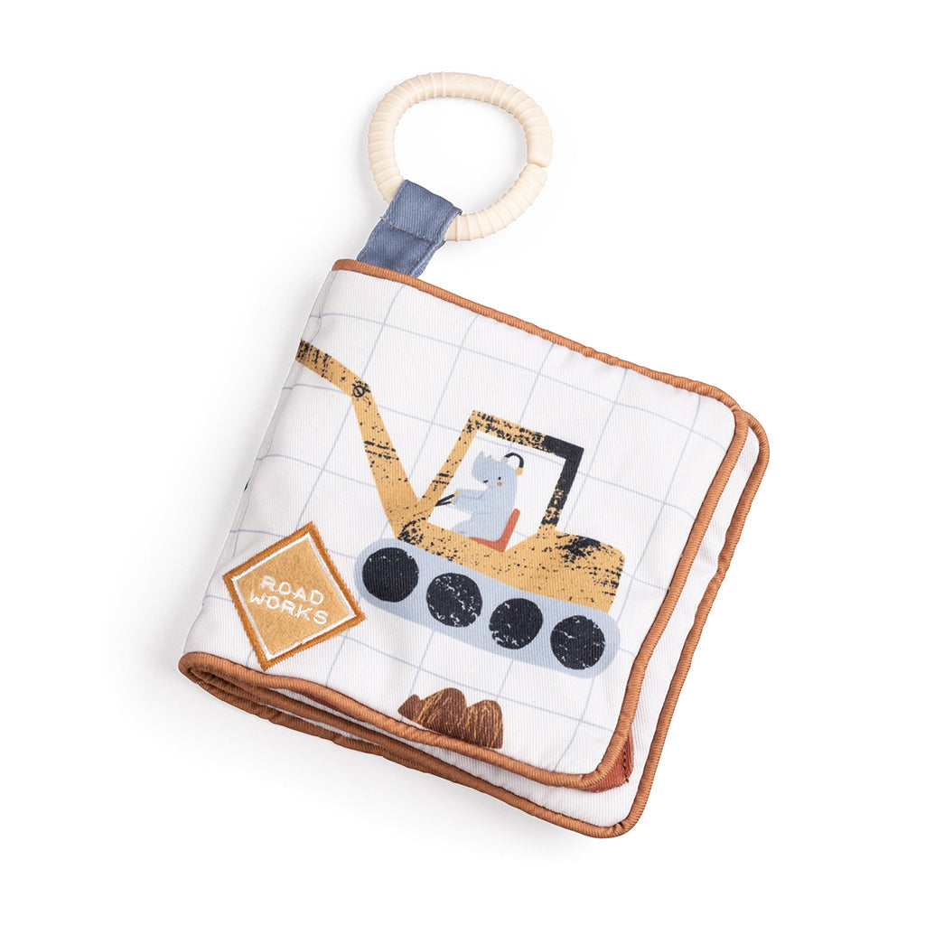 Sebra Activity Book, Fabric - Busy Builders