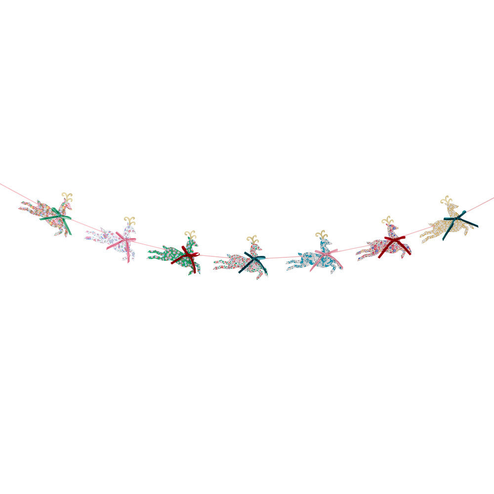 Meri Meri Christmas Decorations, Liberty Christmas Garland, 1.8 m